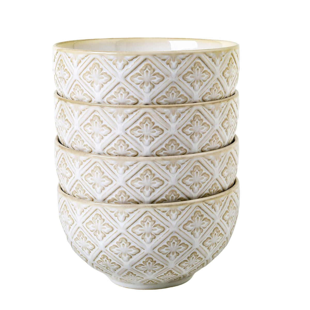 26 Oz Ceramic Soup Bowls Set of 4, 6 inch P4102