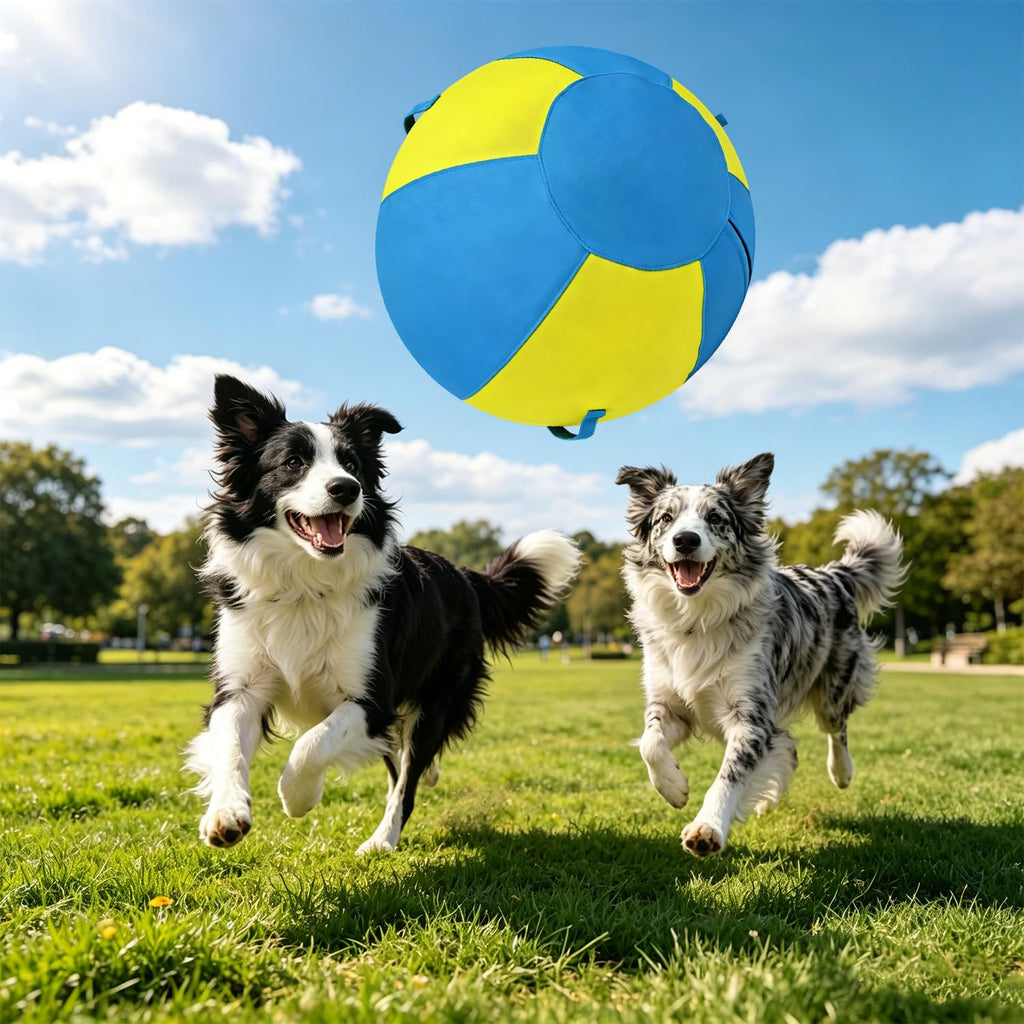 18 Inch Heavy Duty Dog Herding Ball with 3 Handles Z342
