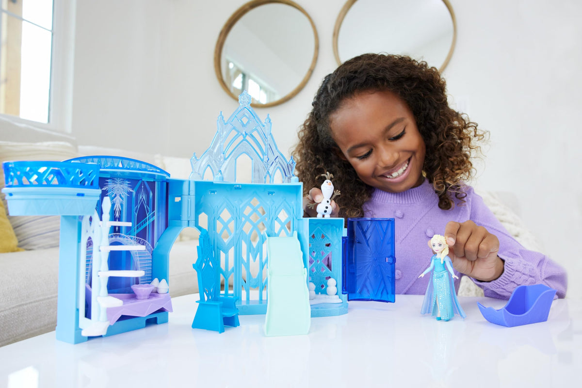 Frozen Castle Doll House Playset with Doll & 8 Accessories X492