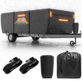 12-14 ft Pop Up Camper Cover 7 Layers Oxford Waterproof N4751