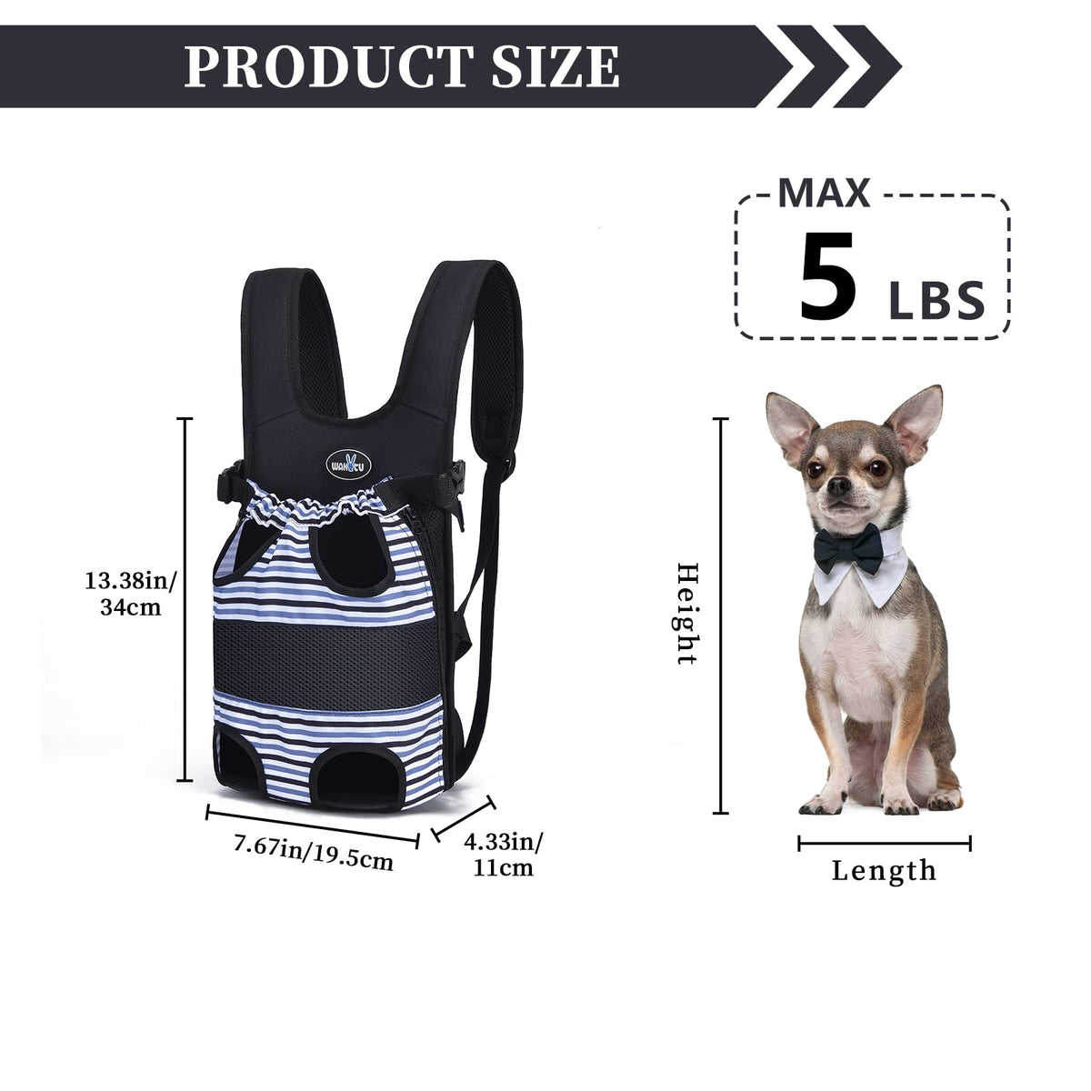 Adjustable Pet Carrier Backpack T299