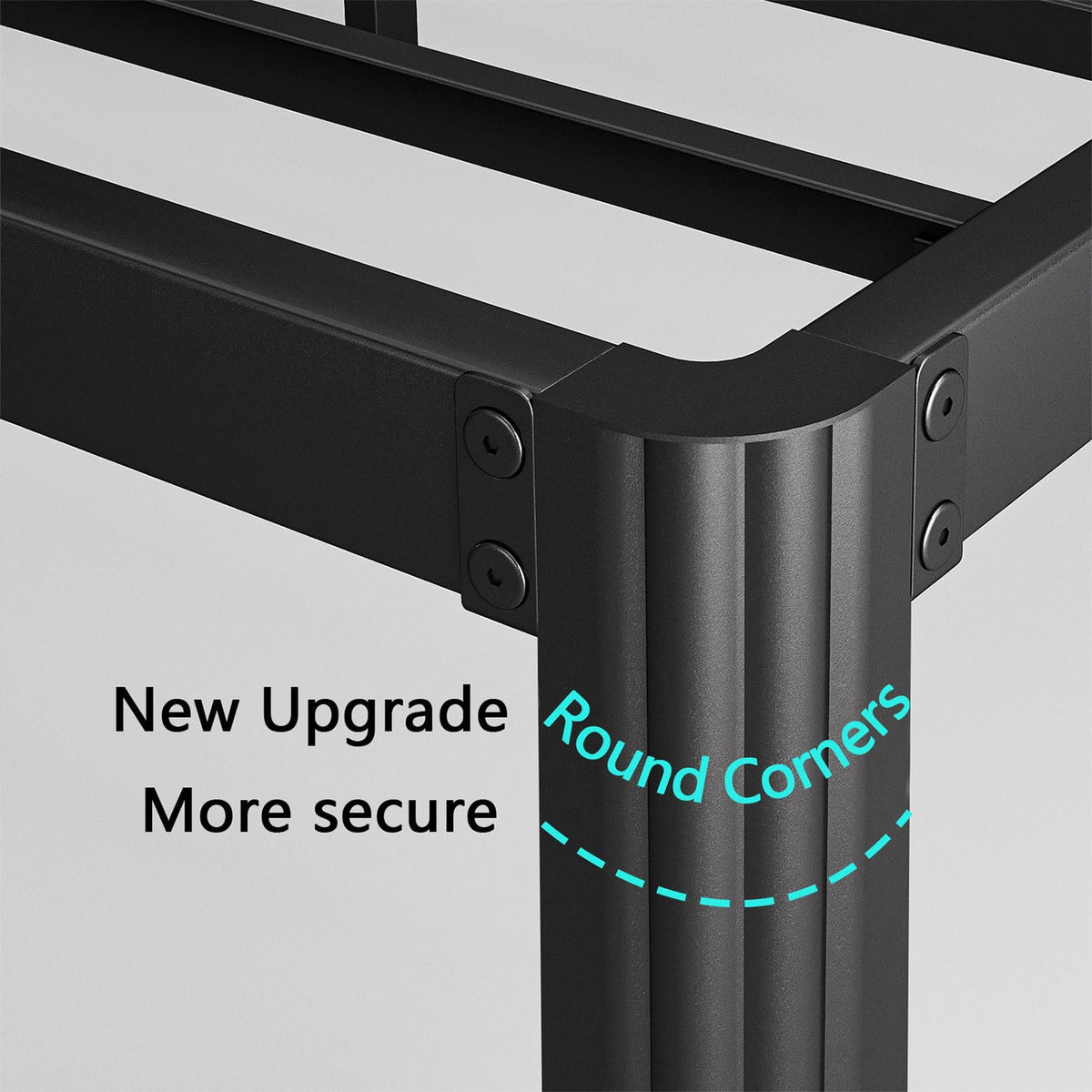 18 Inch High Platform Queen Bed Frame G61912