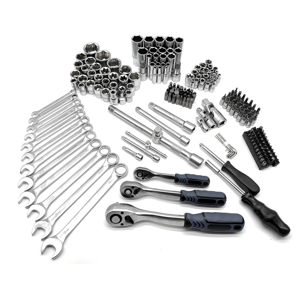 216 Pc Ratchet Socket Wrench Set S295729