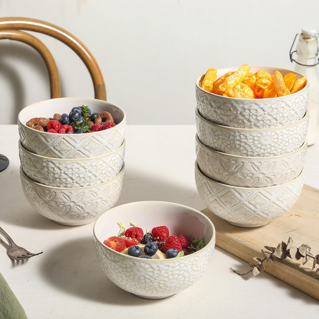 26 Oz Ceramic Soup Bowls Set of 4, 6 inch P4102
