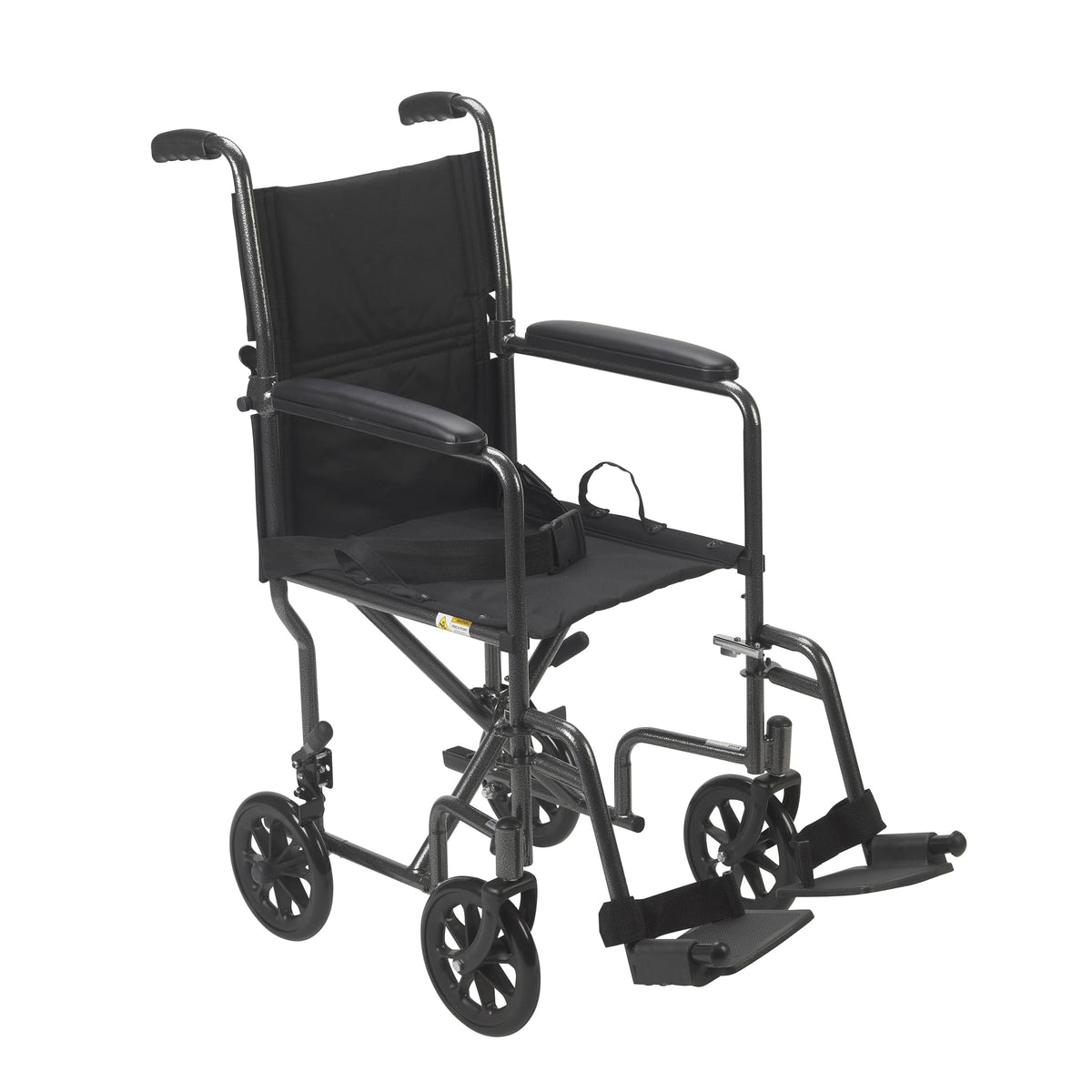 Folding Transport Wheelchair with Swing-Away Footrest I907