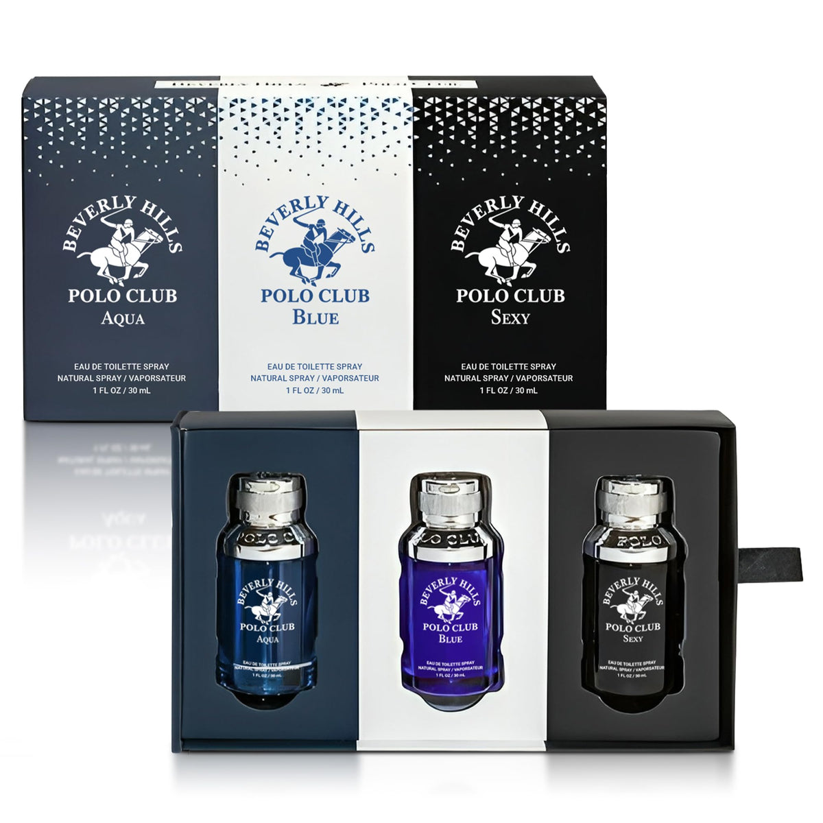 Men’s Eau de Toilette Gift Set 3 Piece 3 x 1 oz D4817