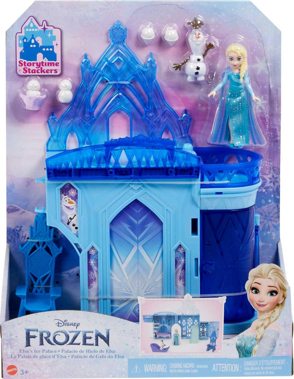 Frozen Castle Doll House Playset with Doll & 8 Accessories X492