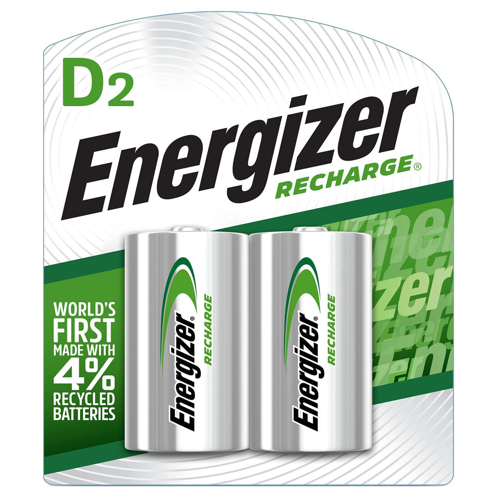 Rechargeable C and D Batteries 4 Count N84743