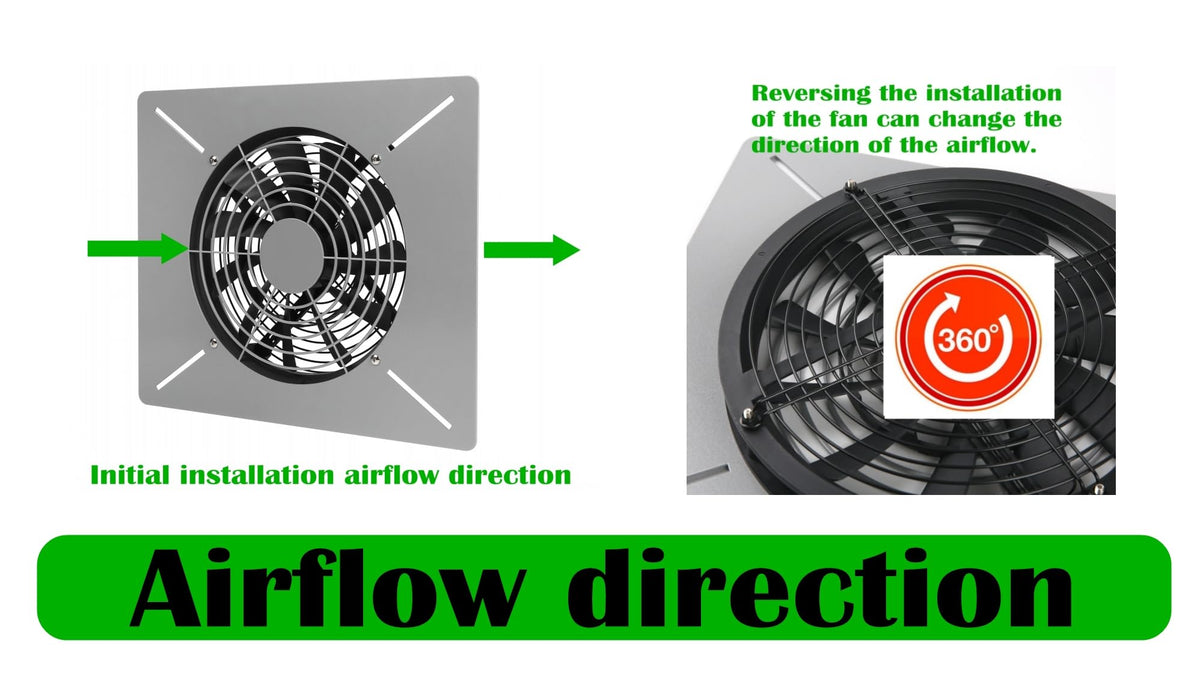 Exhaust Fan Reversible Airflow Q905250