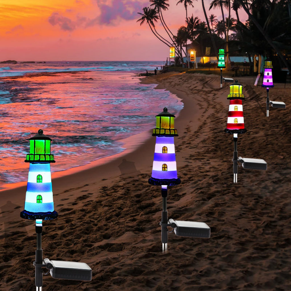2 Pack IP65 Waterproof Solar Stake Lights G2192