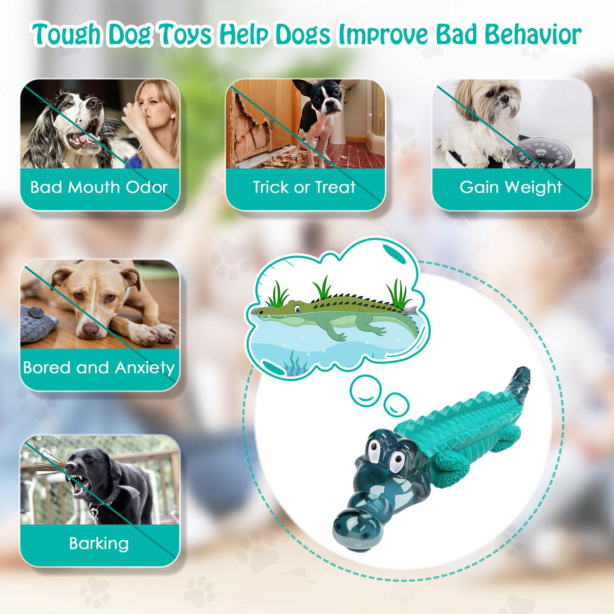 Dog Toys for Aggressive Chewers J964