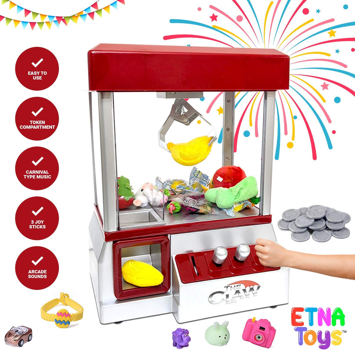 Electronic Arcade Claw Machine Z772
