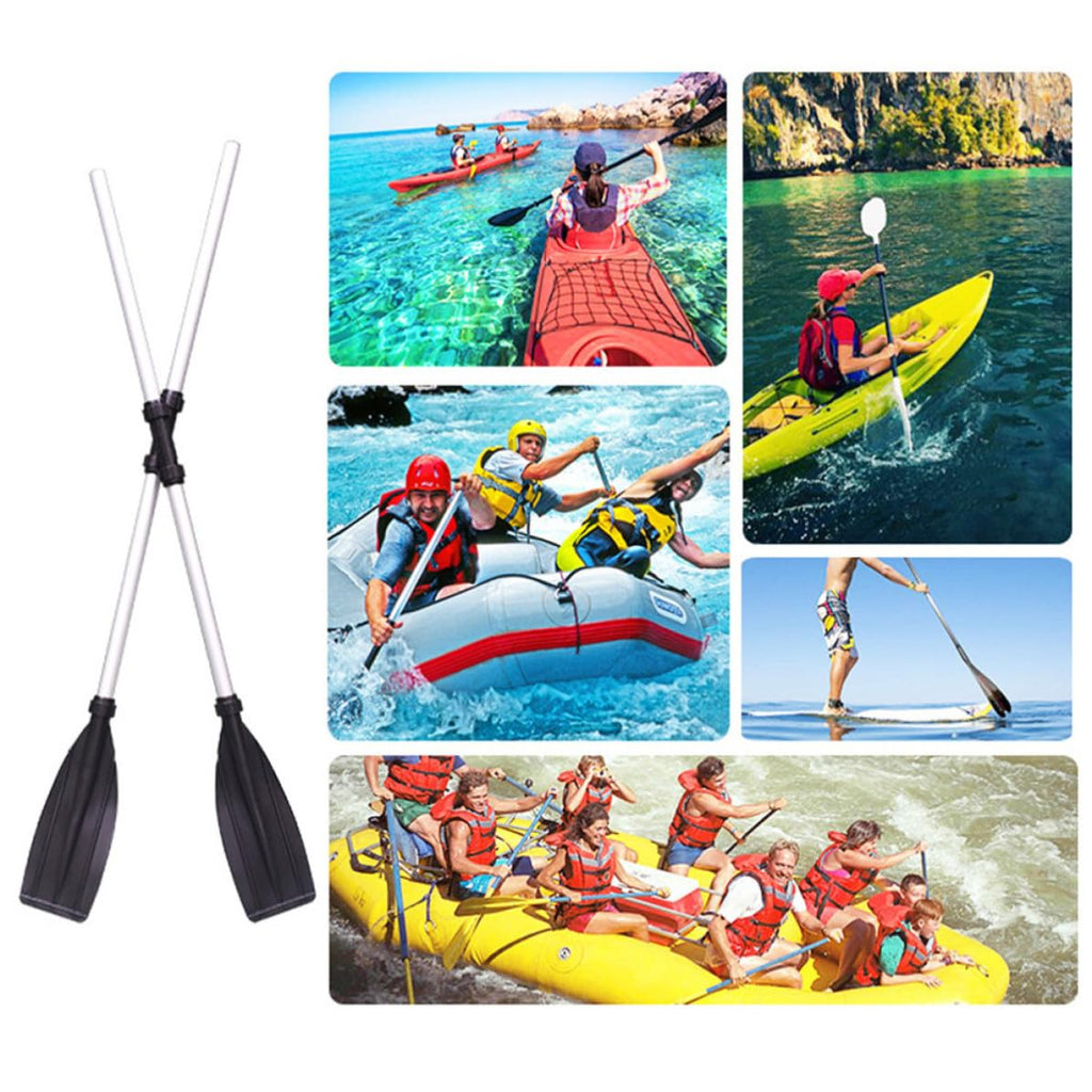 Boat Paddle Detachable Aluminum Alloy 2 Pairs H78634