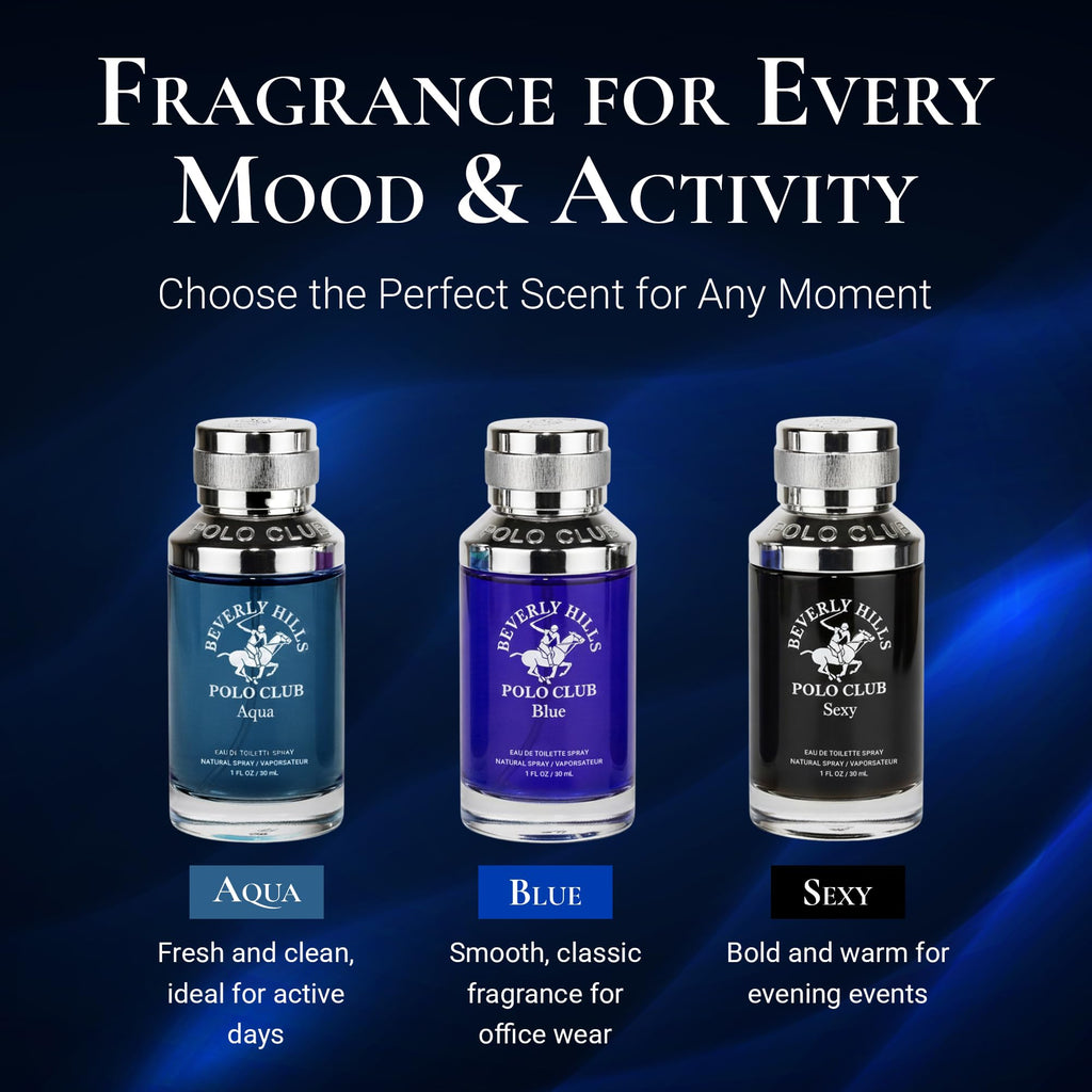 Men’s Eau de Toilette Gift Set 3 Piece 3 x 1 oz D4817