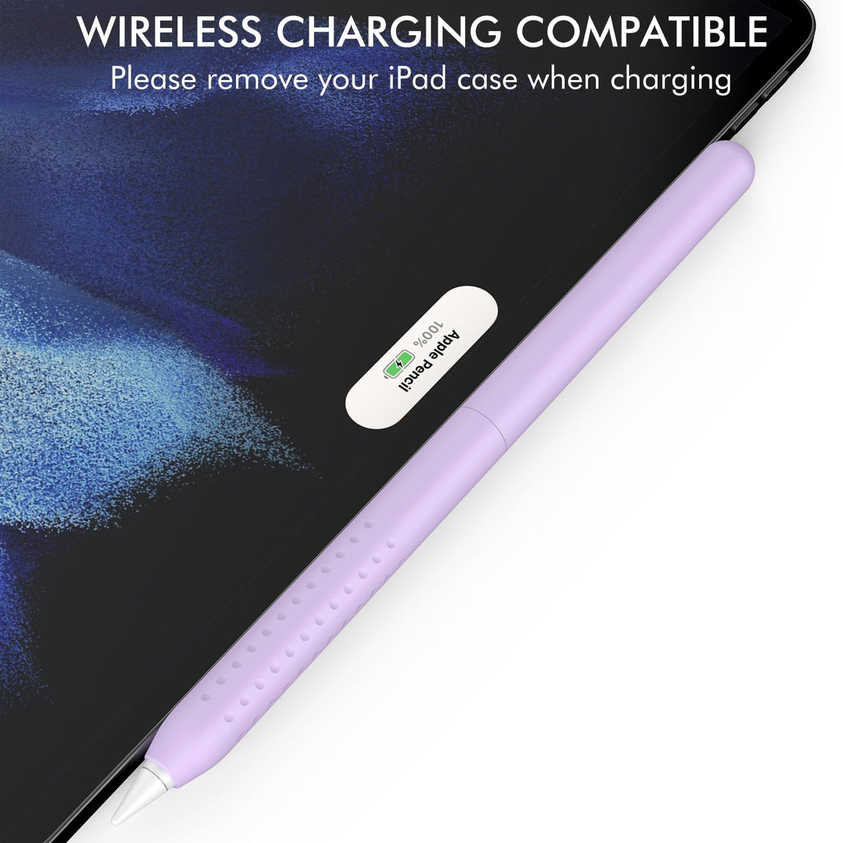 2 Pack Silicone Case for Apple Pencil 2nd Generation I724