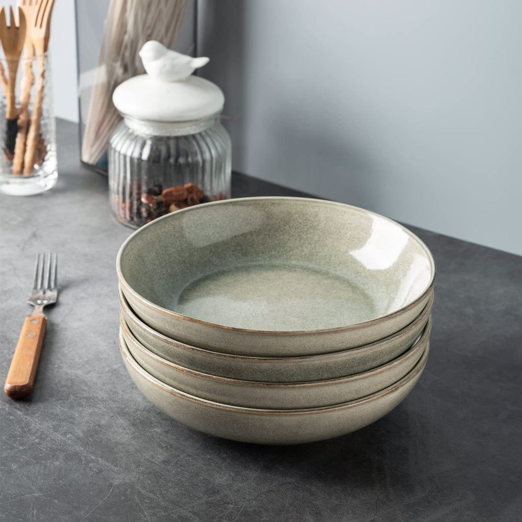 Ceramic Pasta Bowls Set of 4 O4681