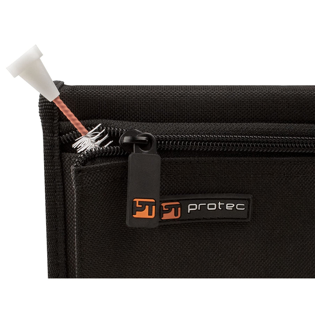 Nylon Trumpet Mouthpiece Pouch with Zipper Closure H159