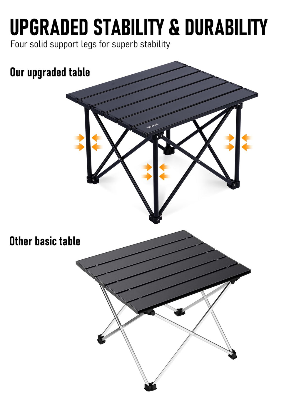 Ultralight Compact Aluminum Folding Camping Table W764