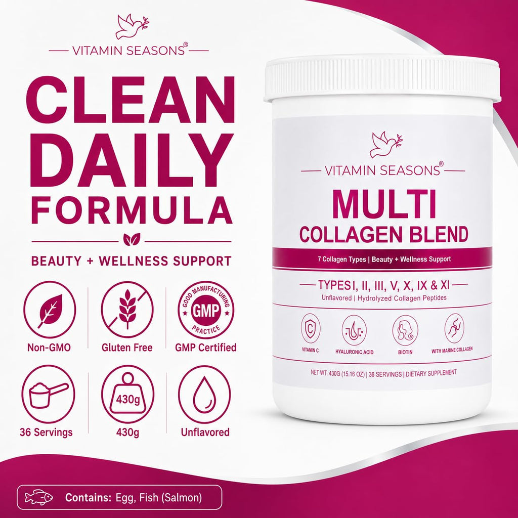 Unflavored Hydrolyzed Collagen Peptides Powder 15.16 oz J6237