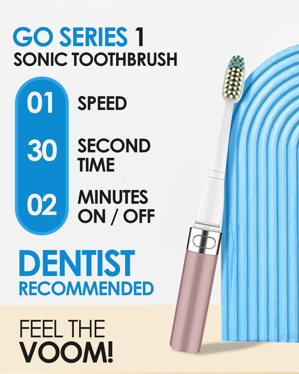2-Pack Travel Electric Toothbrush P19471