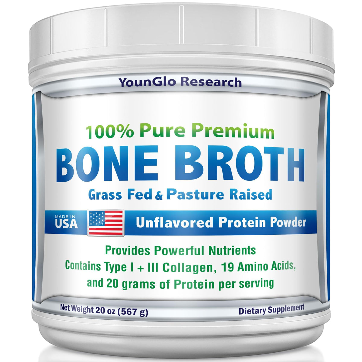 Beef Protein Powder 1.25 lb Unflavored T97267