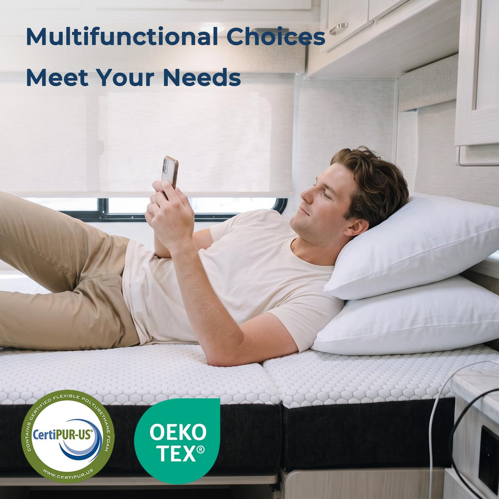 Foldable Mattress Medium Twin Size M262362