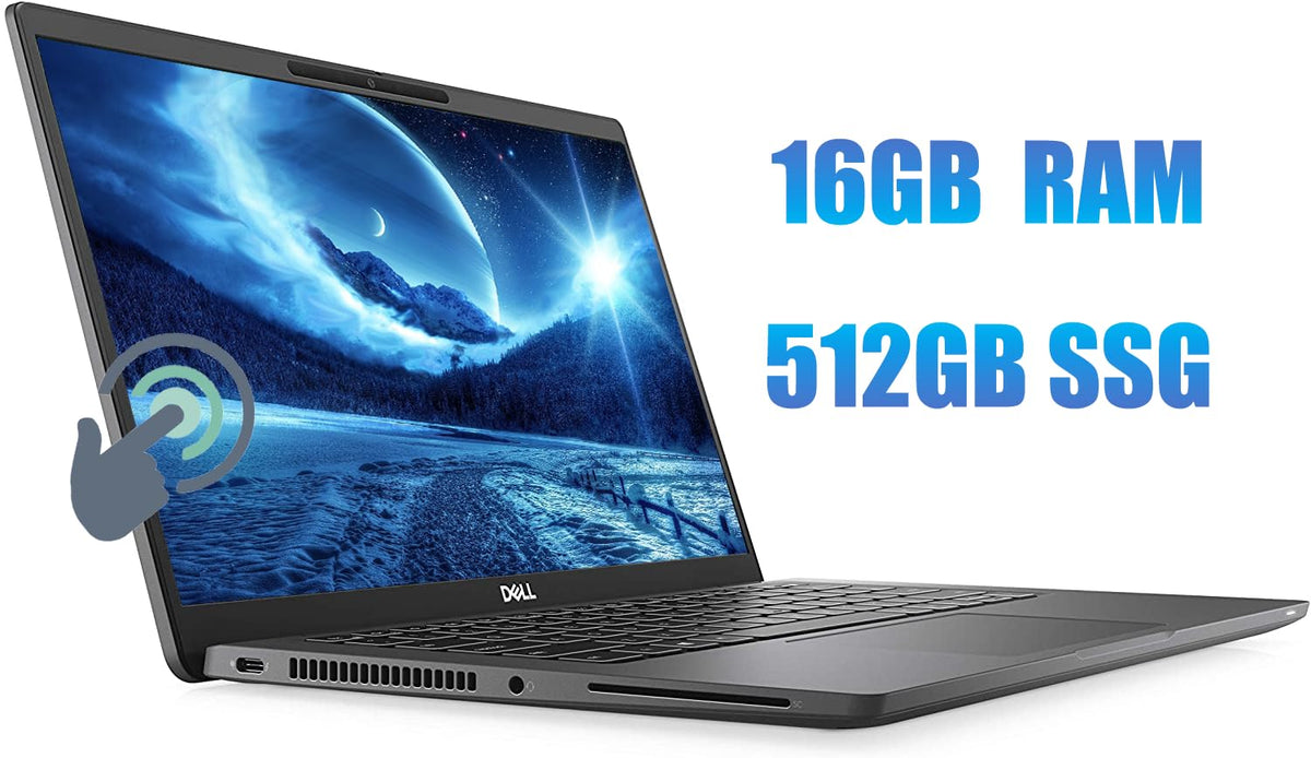 Touchscreen Laptop Computer, Intel Core i7, 16GB RAM, 512GB SSD, 14" FHD Notebook H841535