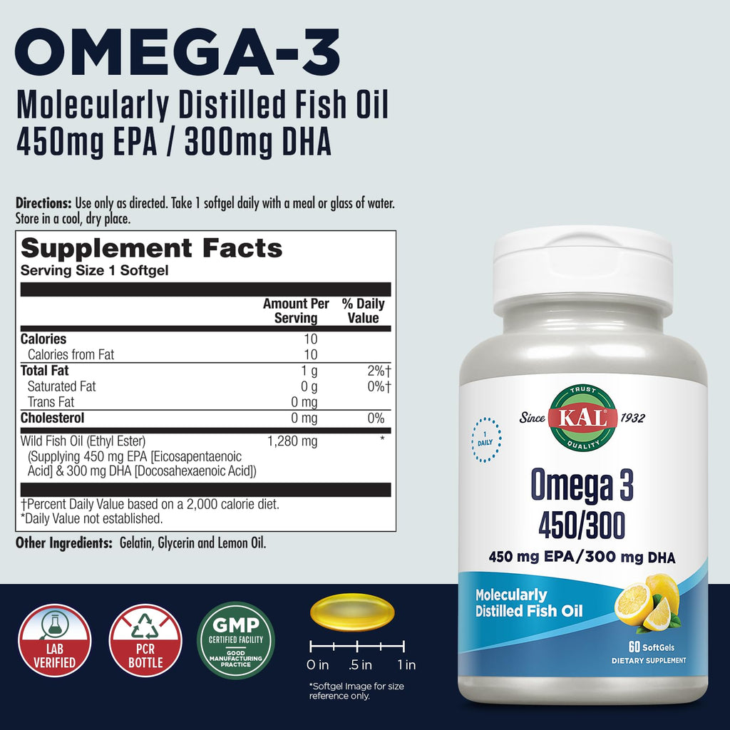 Omega 3 Fish Oil Softgels L11959