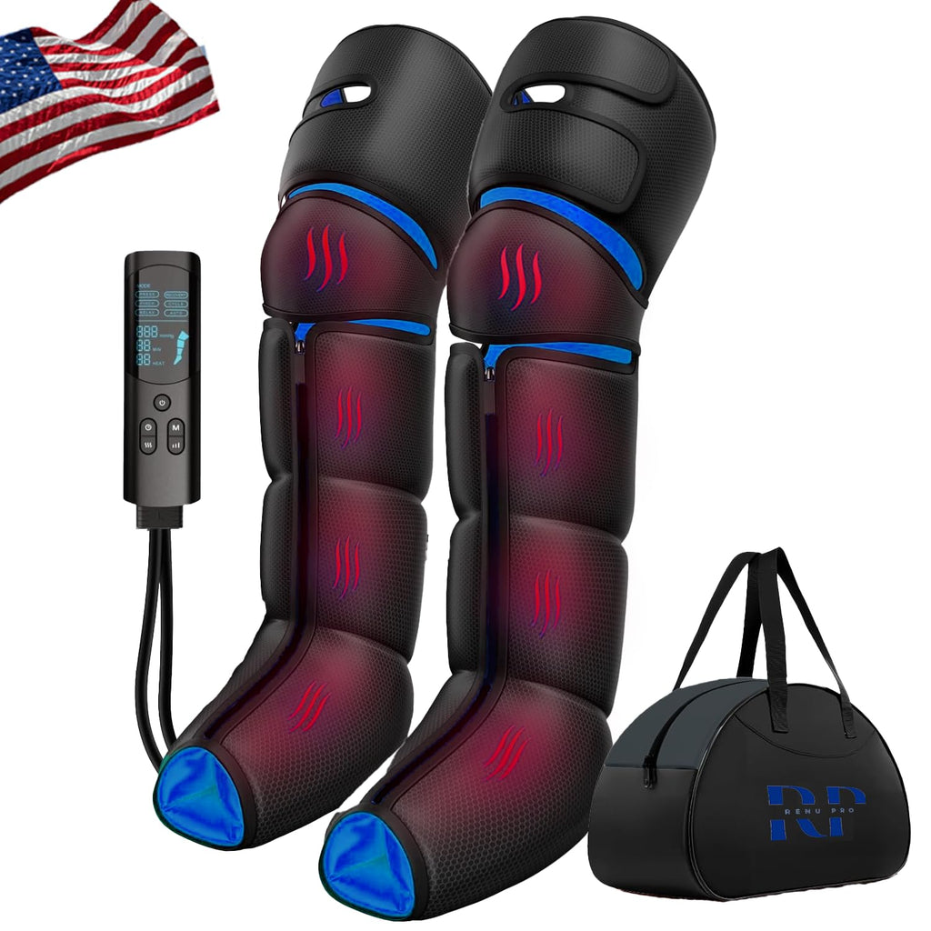 Air Compression Leg Massager with Heat U57076