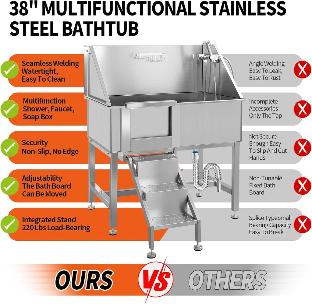 Stainless Steel Dog Grooming Station G466
