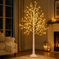 5FT Birch Tree with Lights U28118