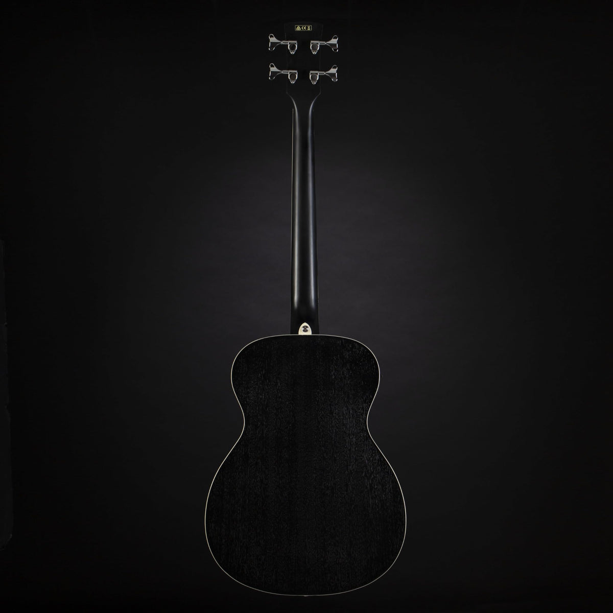 Weathered Black Acoustic-electric Bass Z744