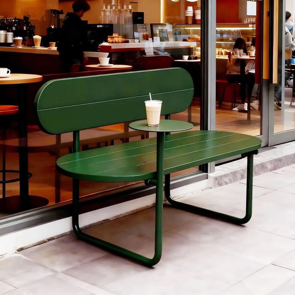 Metal Outdoor Bench O169