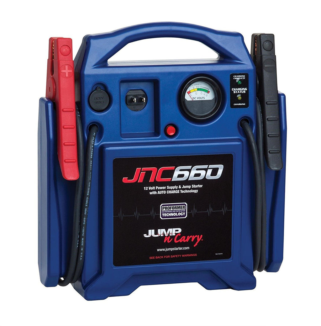 1000-Pound Air and Hydraulic Telescopic Transmission Jack and 1700 Peak Amp 12 Volt Jump Starter S886