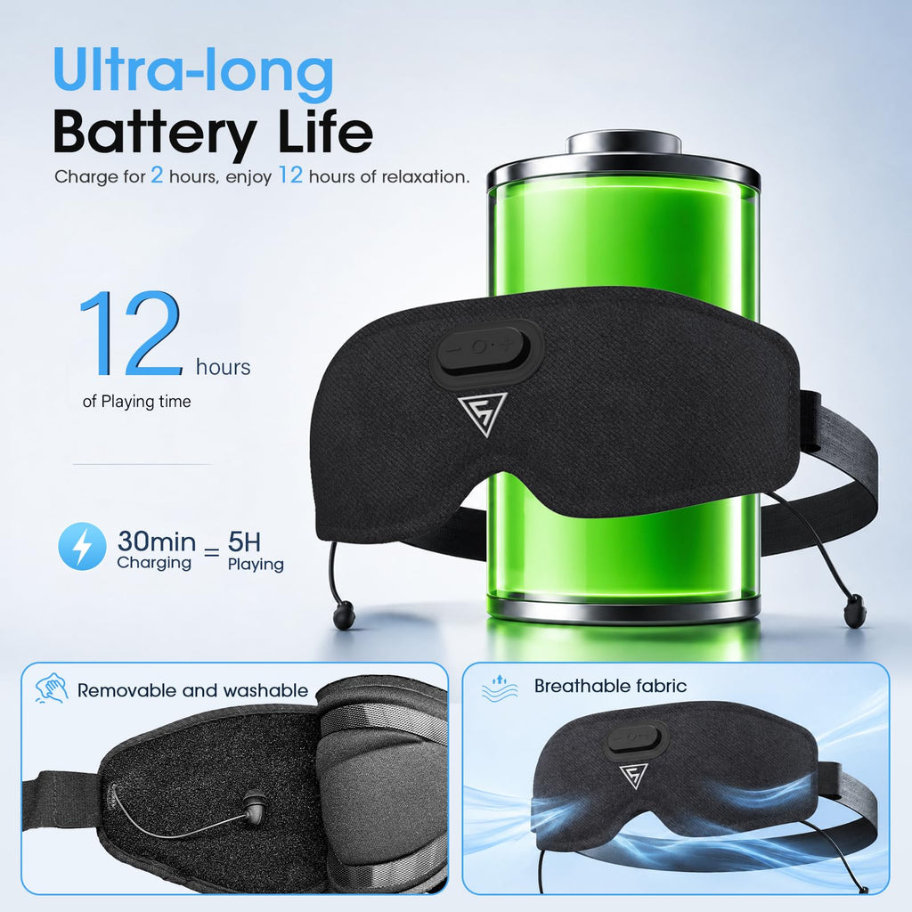 Bluetooth Sleep Mask D344