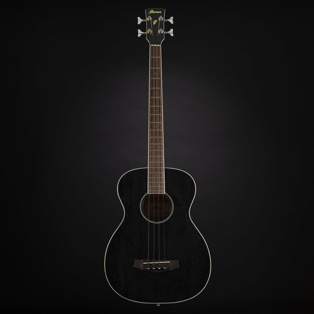 Weathered Black Acoustic-electric Bass Z744