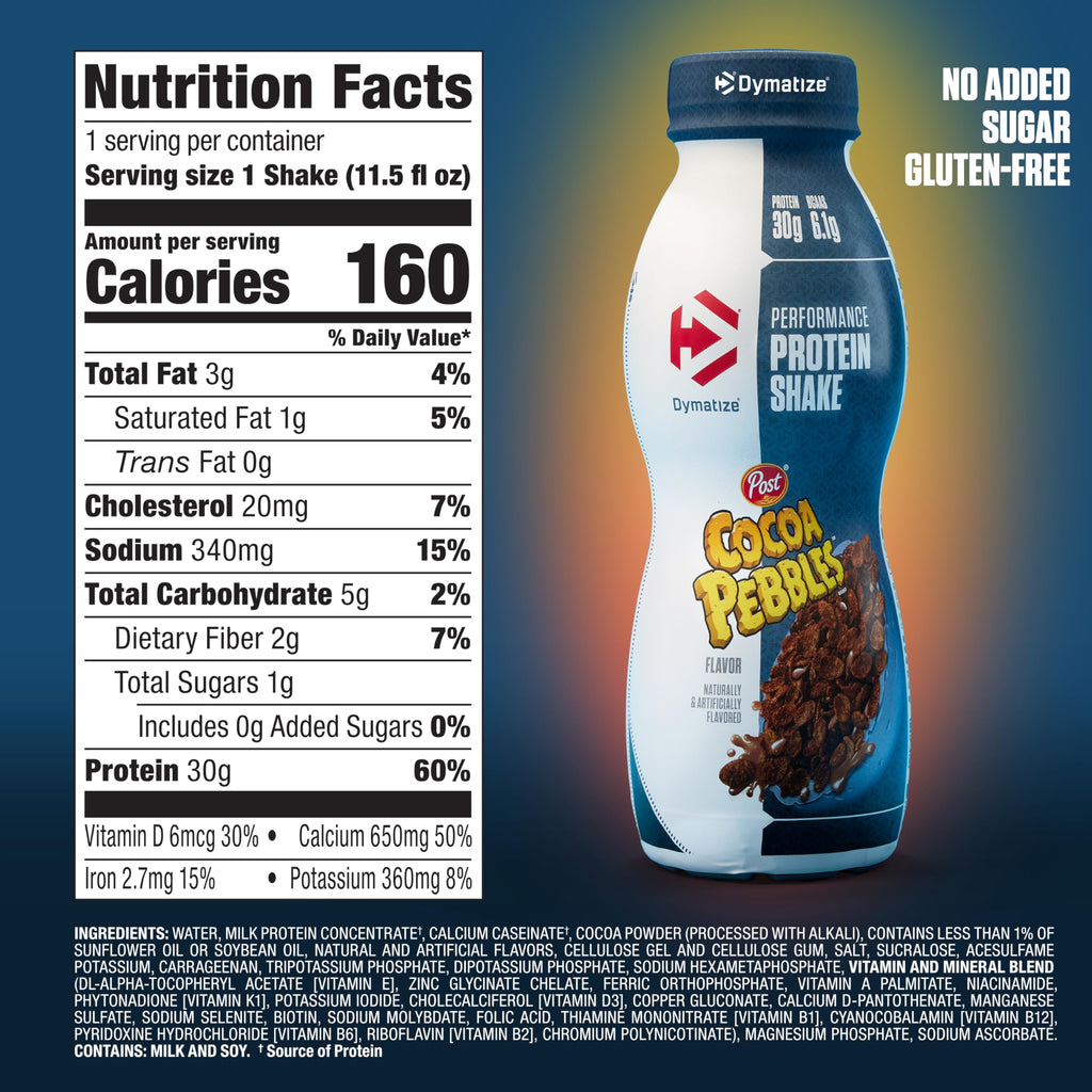 Protein Shake 30g Protein 11.5fl oz 12 pack I90096