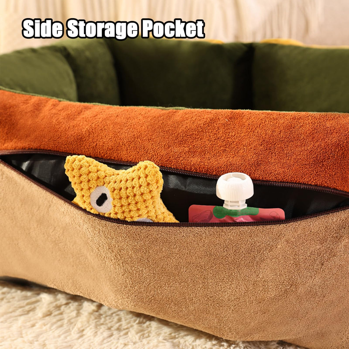 2-in-1 Elevated Dog Car Seat B297229