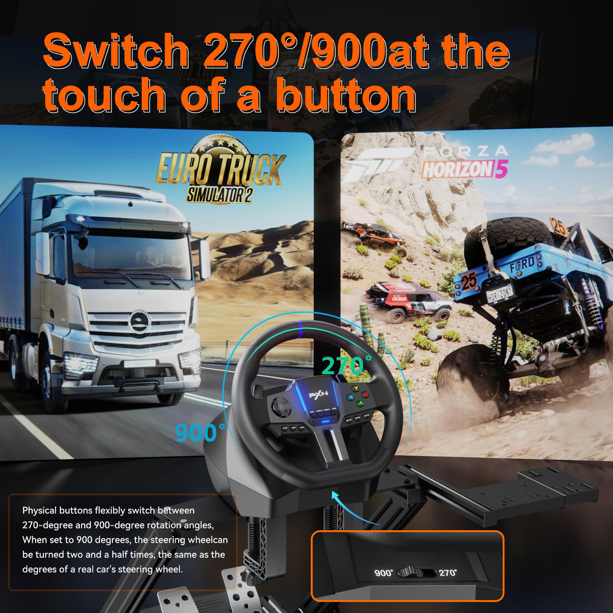 Gaming Steering Wheel L31118