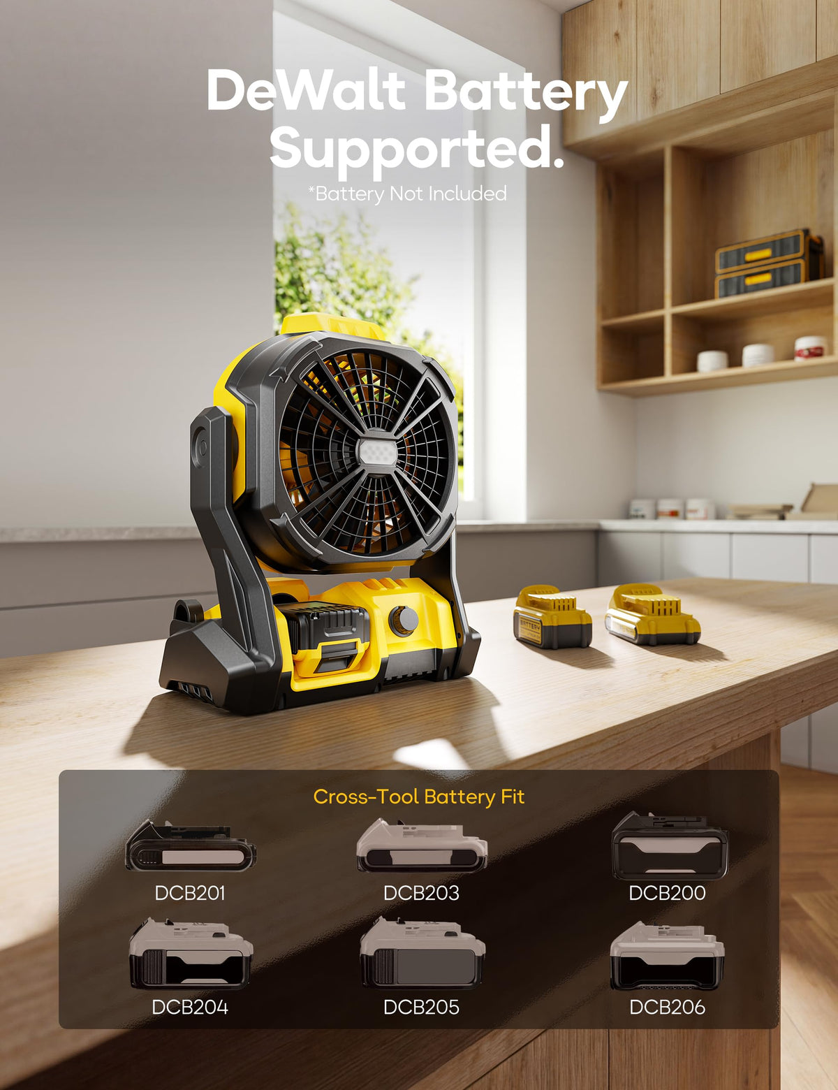 Battery Operated Fan with LED Lights X62851