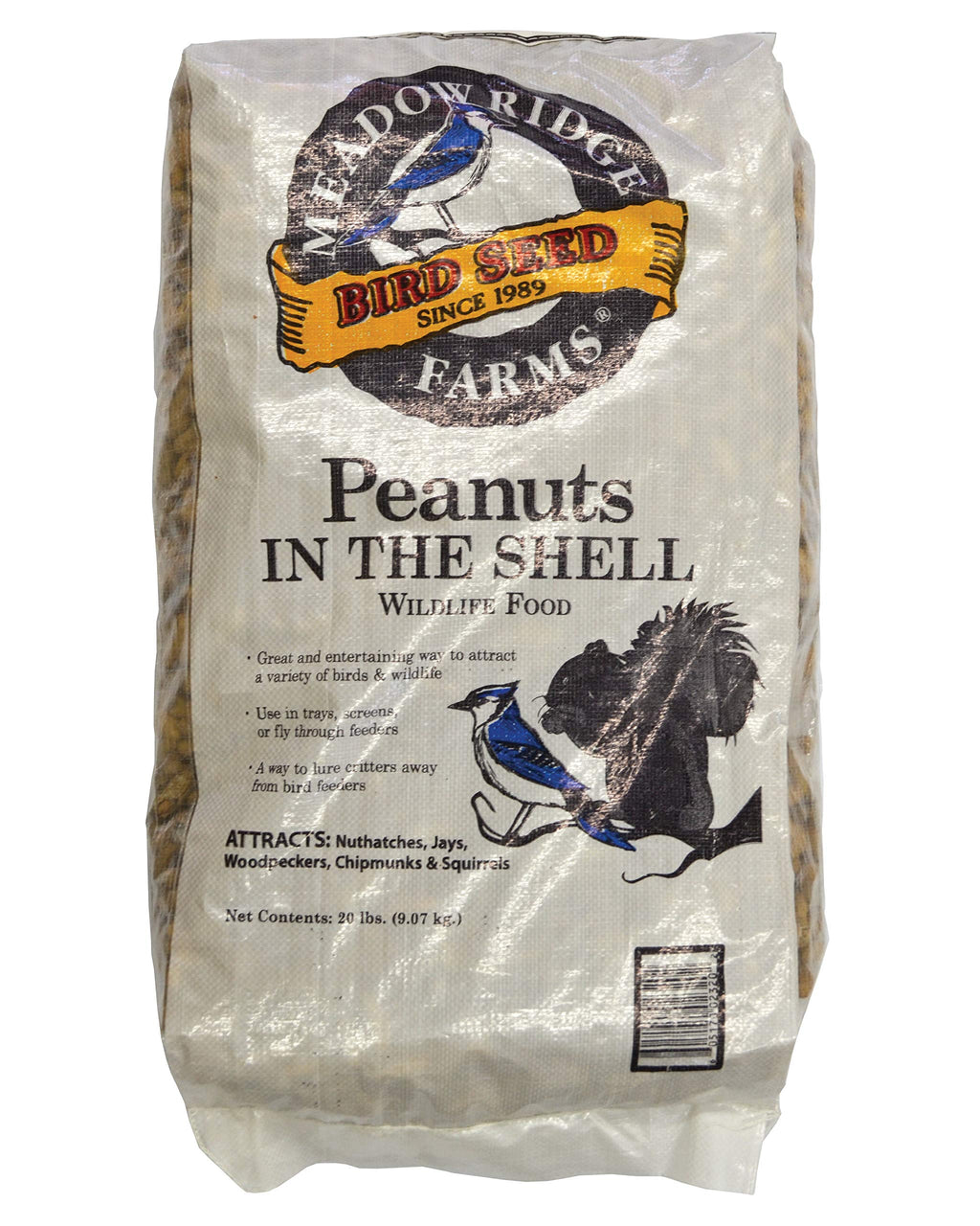 Peanuts in the Shell Wildlife Food 20-Pound Bag D2653