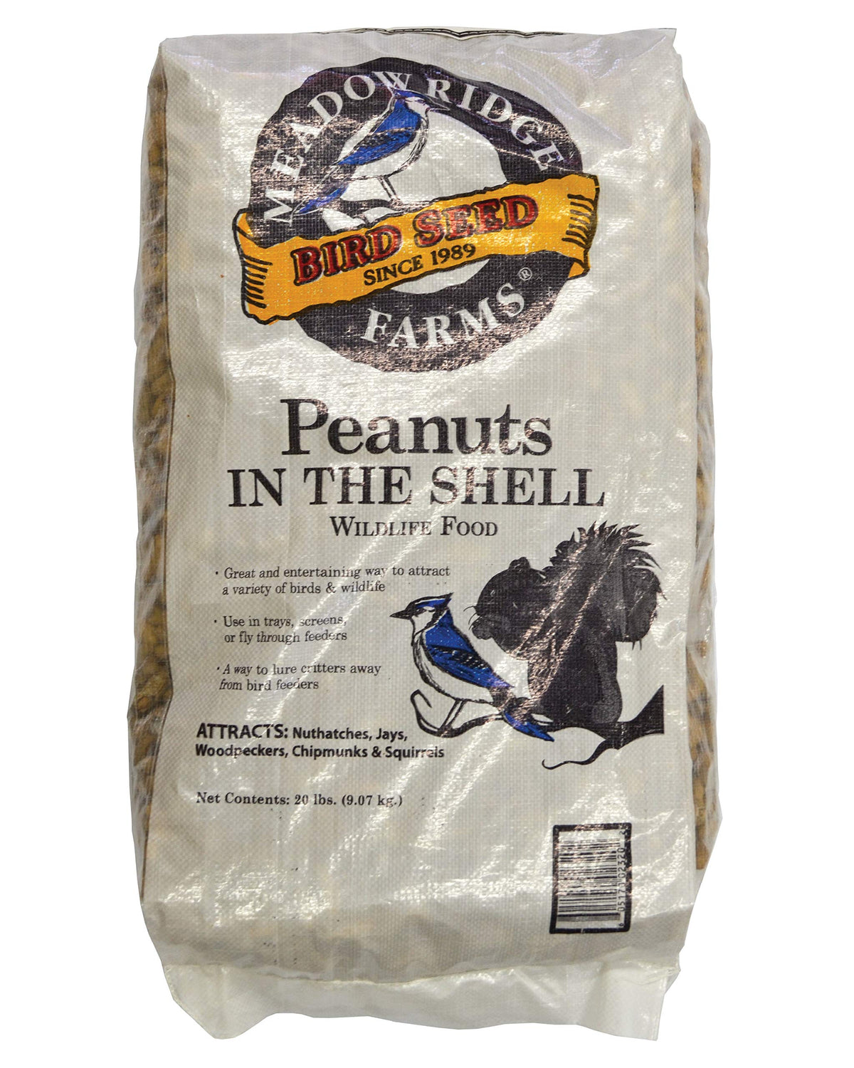 Peanuts in the Shell Wildlife Food 20-Pound Bag D2653
