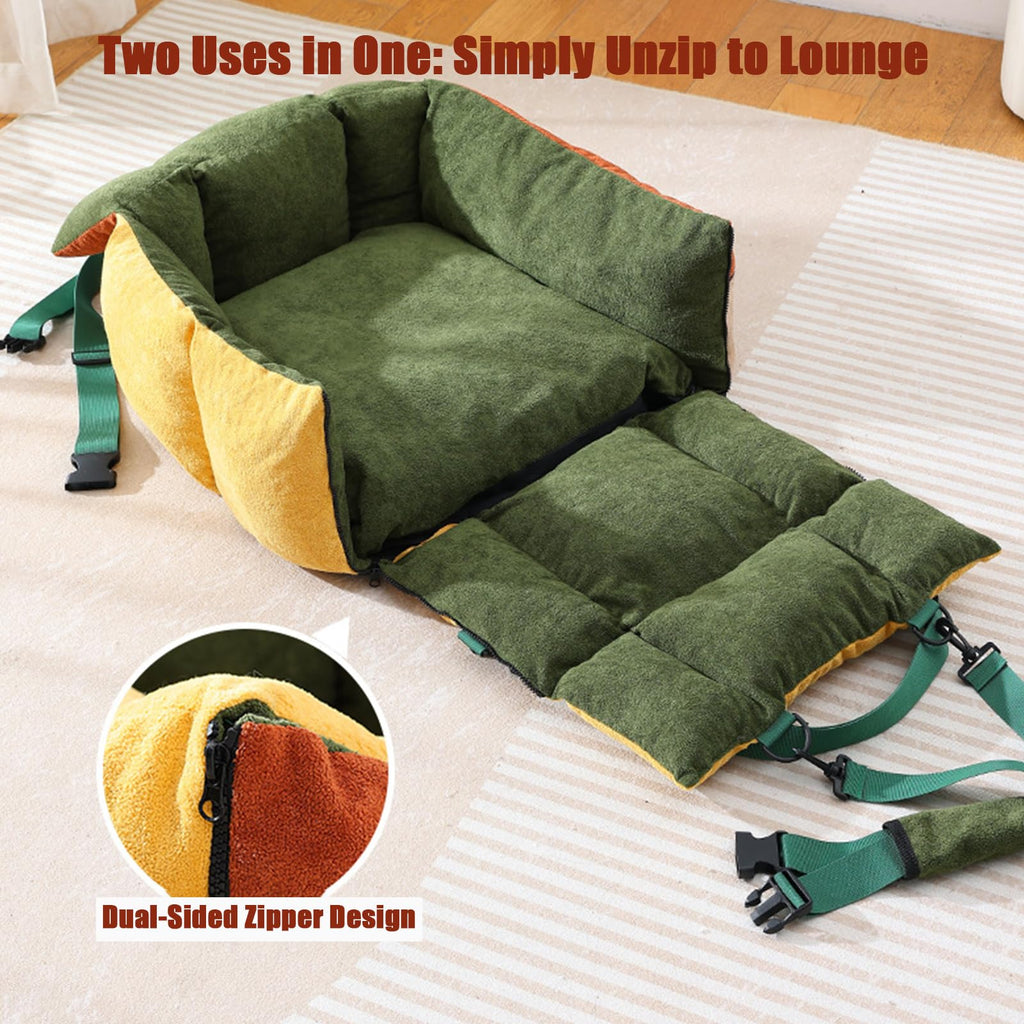 2-in-1 Elevated Dog Car Seat B297229