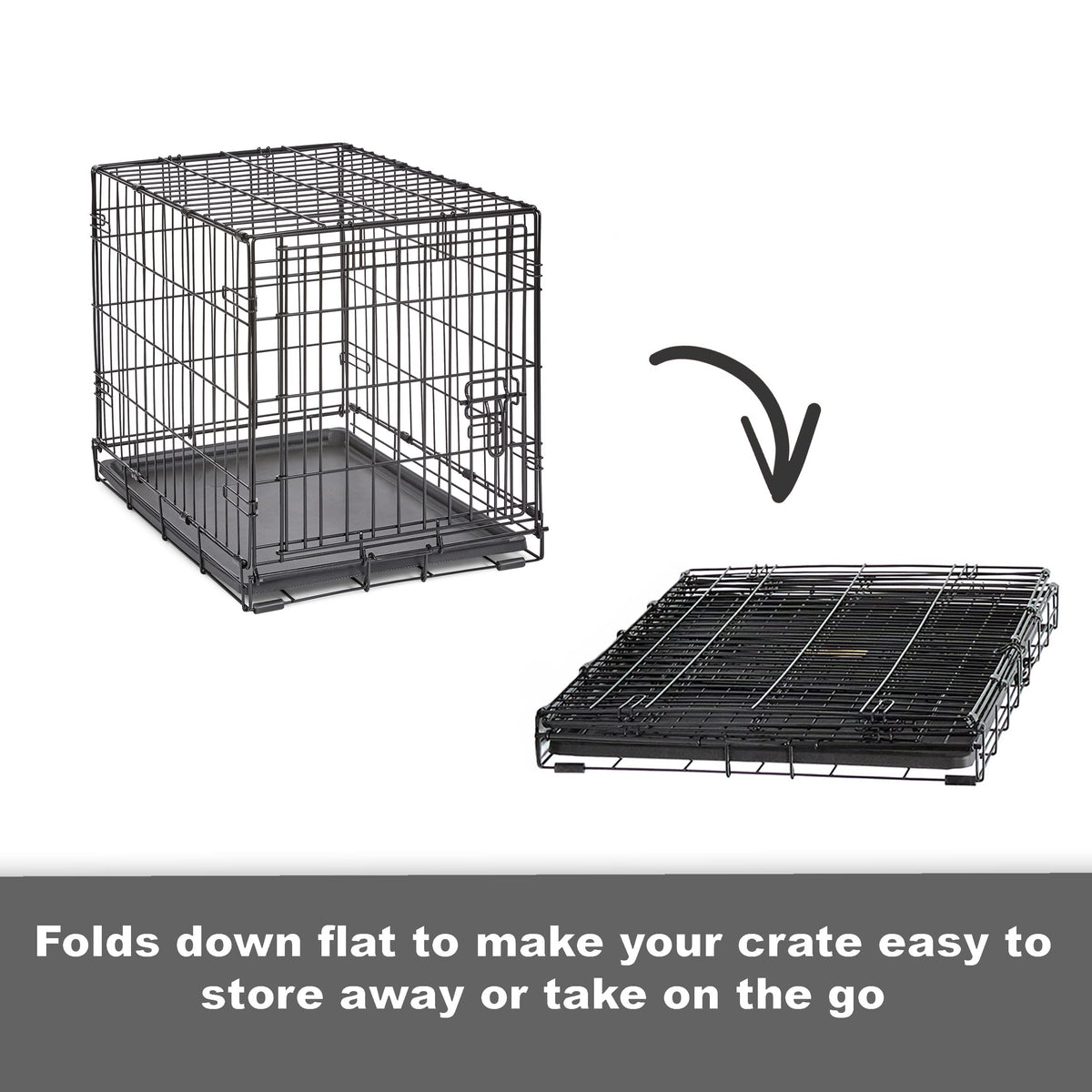 48-Inch Single Door Crate R2773