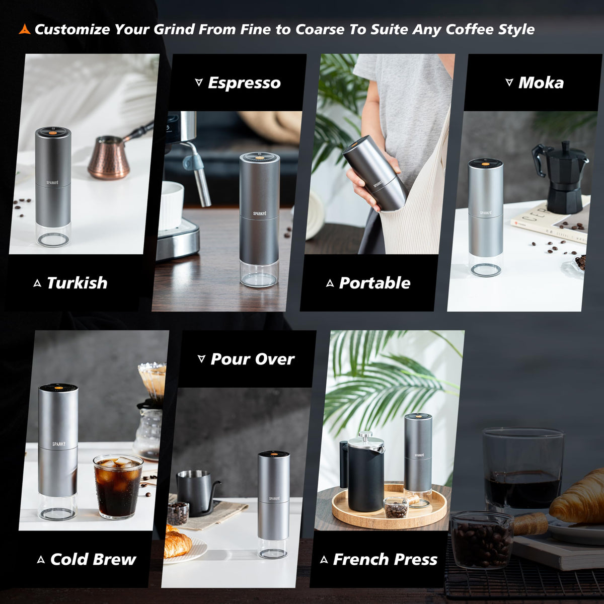 Portable Electric Coffee Grinder N57389