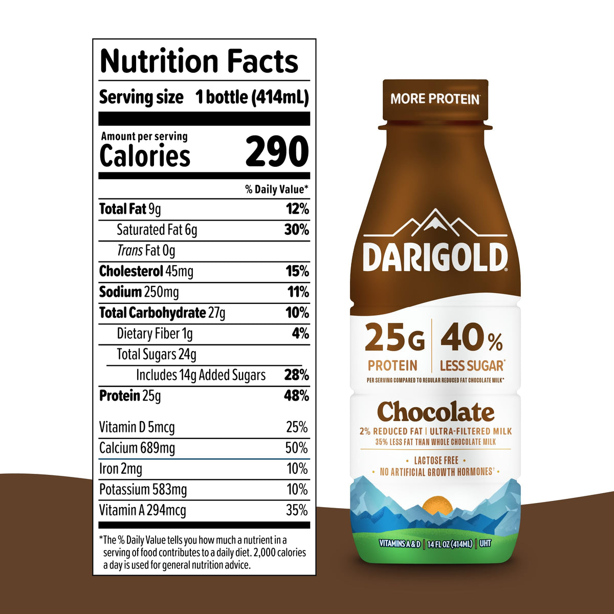 High Protein Chocolate Milk 14oz 12ct M501500