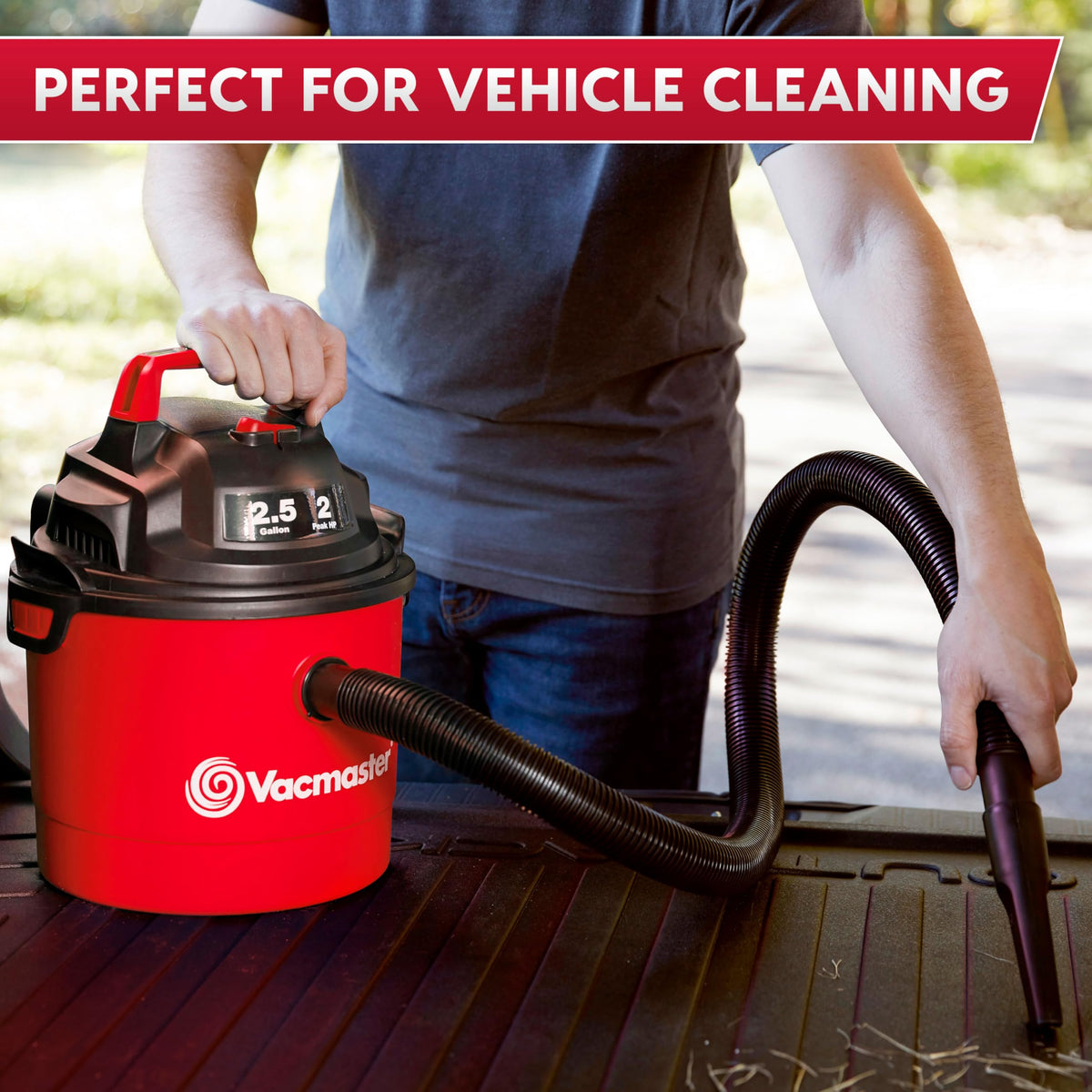 2.5-Gal Wall Mount Wet/Dry Vacuum U201