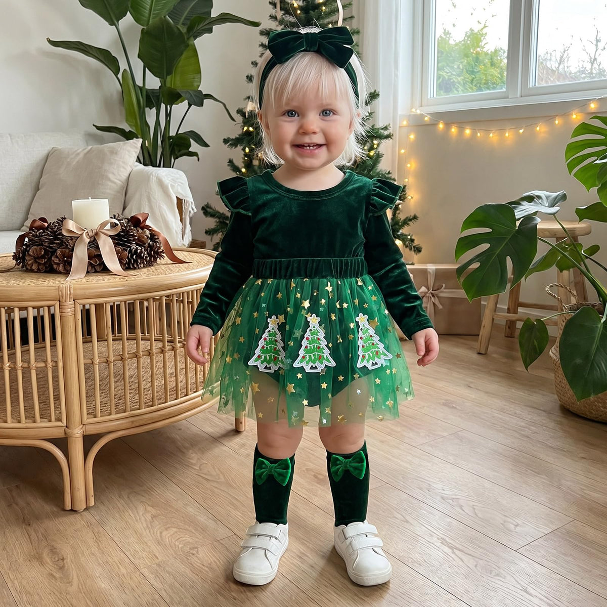 Newborn Baby Girl Tulle Romper Dress X14937