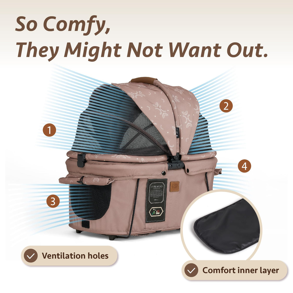 Pet Car Seat and Carrier R685
