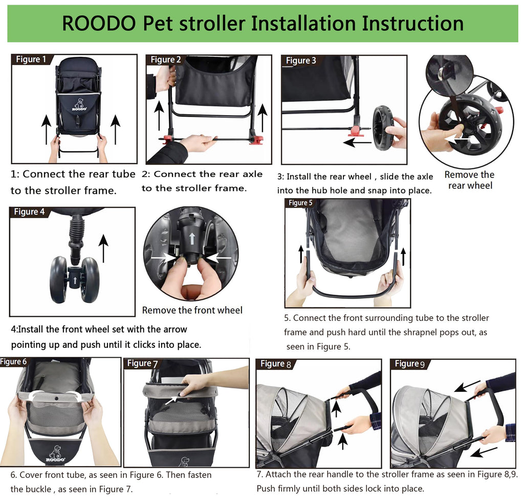 3 Wheel Pet Stroller L4087